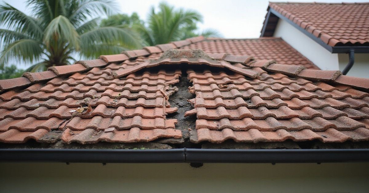 Common causes of roof leaks in Malaysian homes