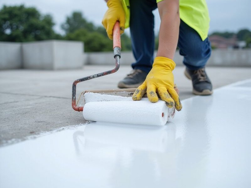 Roof Coating & Insulation project example 1