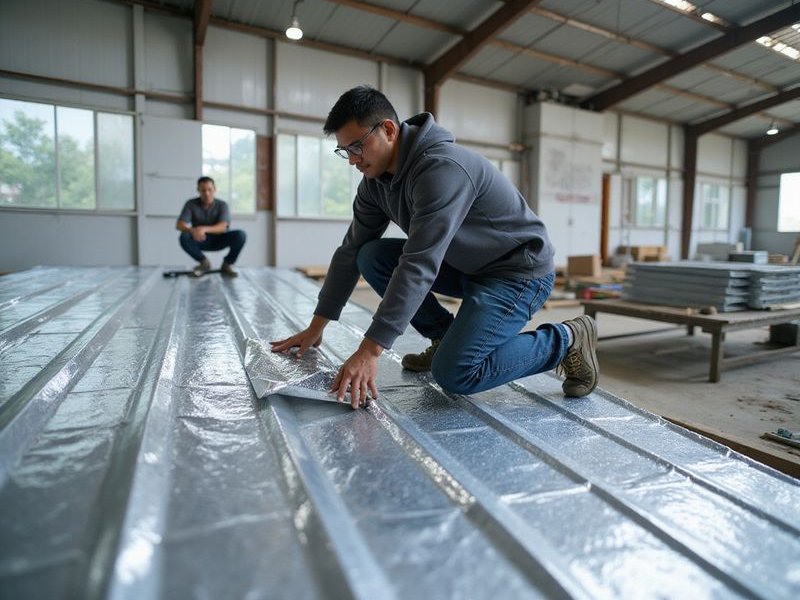 Roof Coating & Insulation project example 2